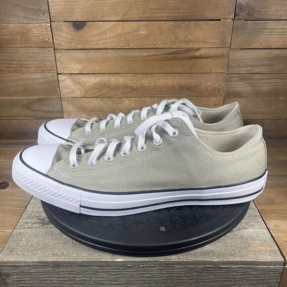 Converse Mens Sz 13 CTAS OX Athletic Olive Green Canvas Low Top Sneakers - Picture 3 of 10